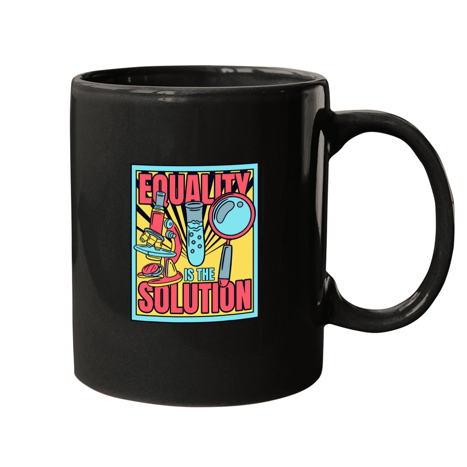 Equality Is The Solution Scientist STEM Steminist Mugs