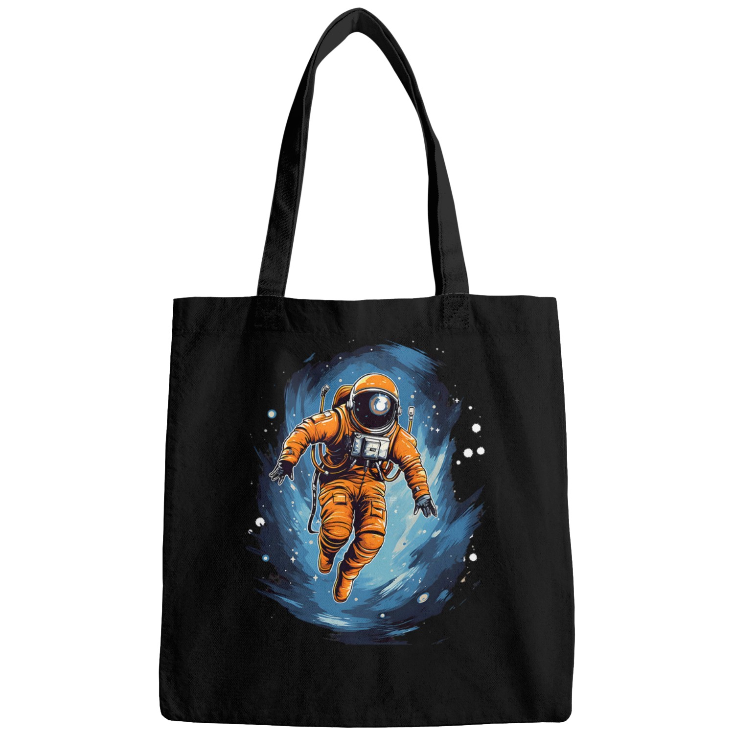 Cosmic Explorer Astronaut Journeying into Other Dimensions Bags