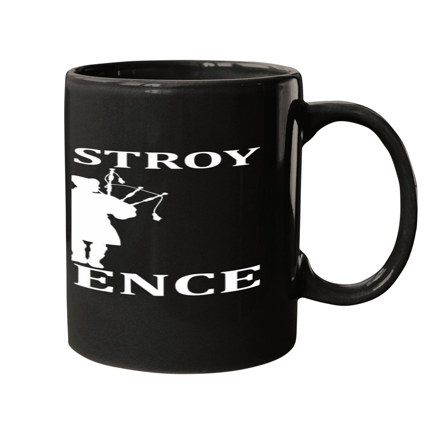 I destroy silence Mugs
