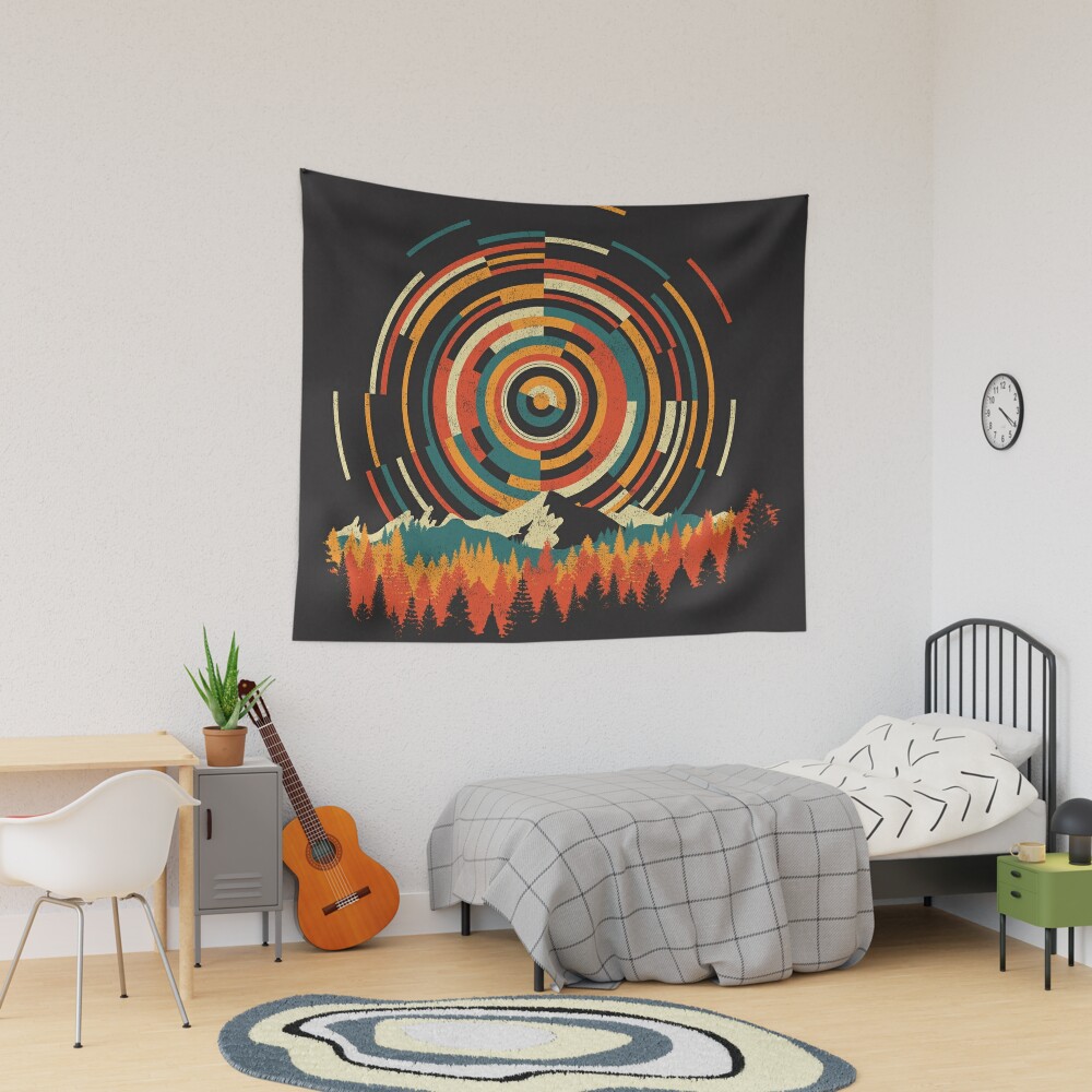 The Geometry of Sunrise Tapestry