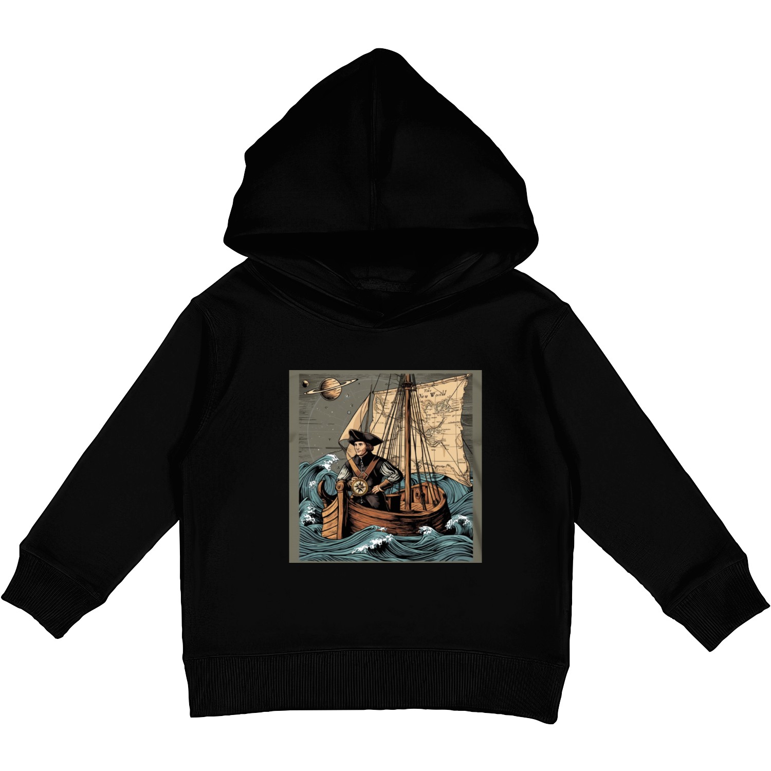 Renaissance Exploration Kids Pullover Hoodies