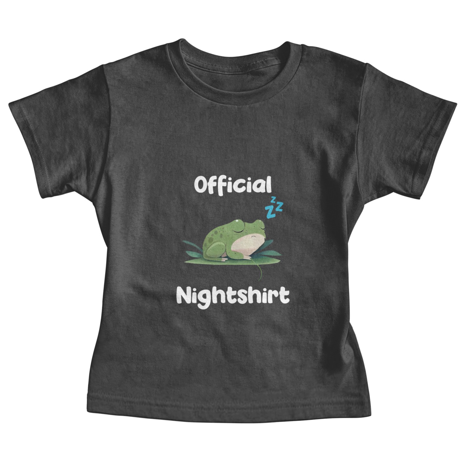 Cute Frog Sleepshirt Nightwear Nightshirt Sleep Baby Tees