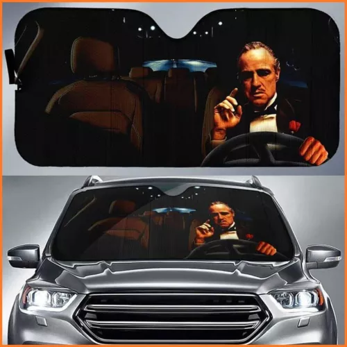Car Sunshade The Godfather Auto Sun Shade Windshield Protector