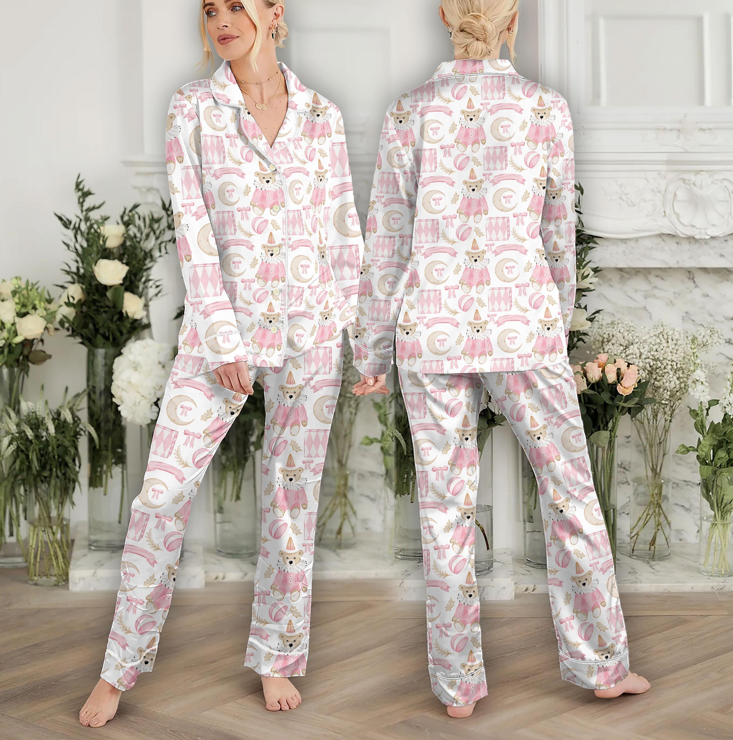 Bear Christmas Pajama Set Women, Family Bear Pajama Set Family, Polar Bear Womens Pajama Set, Christmas Gifts
