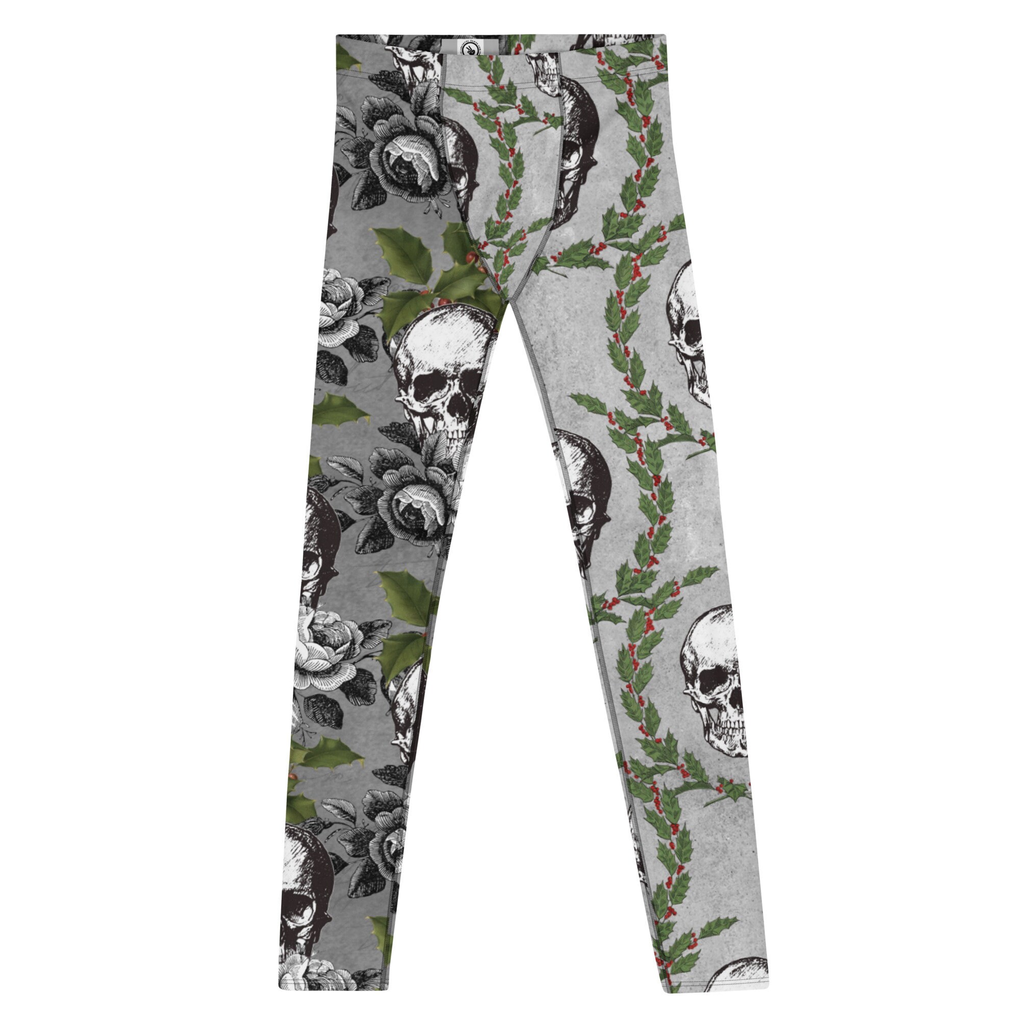Men's Leggings, Ugly Christmas Holiday Men's Tights, Meggings, Men's Holiday Pants