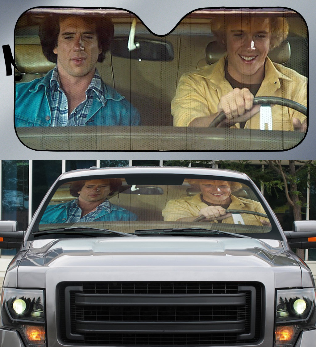 The Duke Family Auto Sunshade, Bo And Luke Car Sunshade