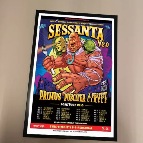 SESSANTA Tour 2025 Poster