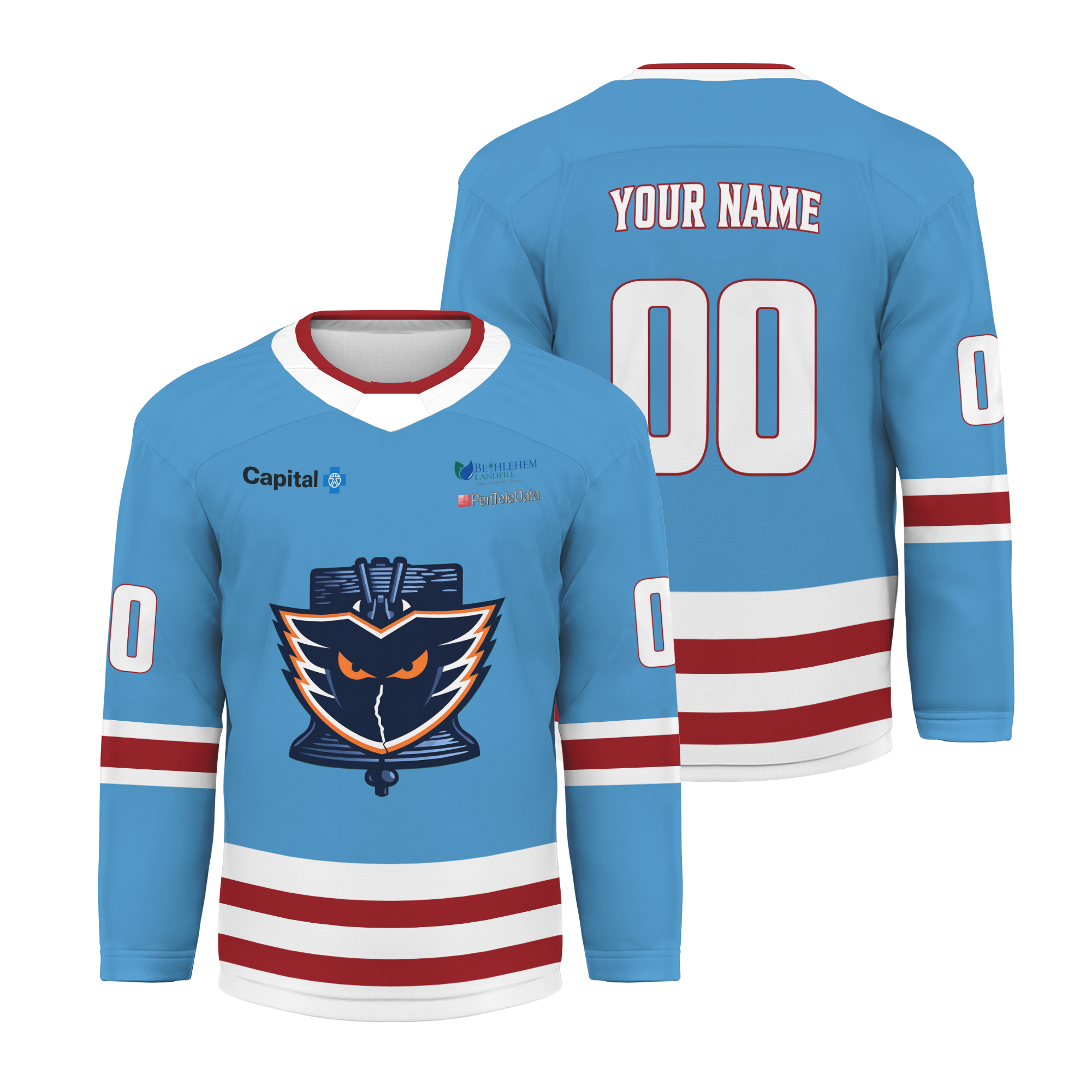 Personalized Lehigh Valley Phantoms PA 250 Celebration 2026 Hockey Shirt Men's