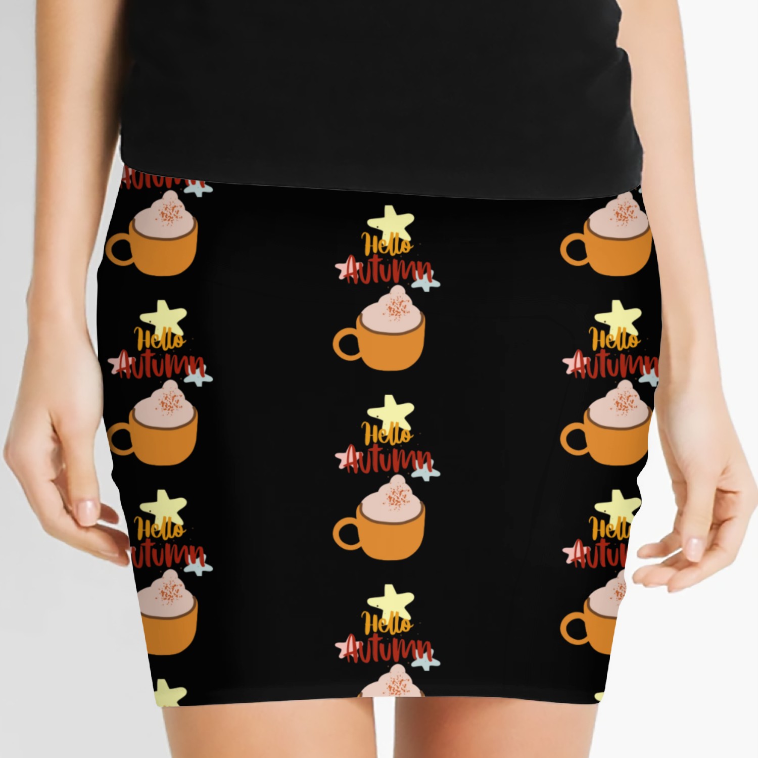 Hello autumn Women's Mini Skirts