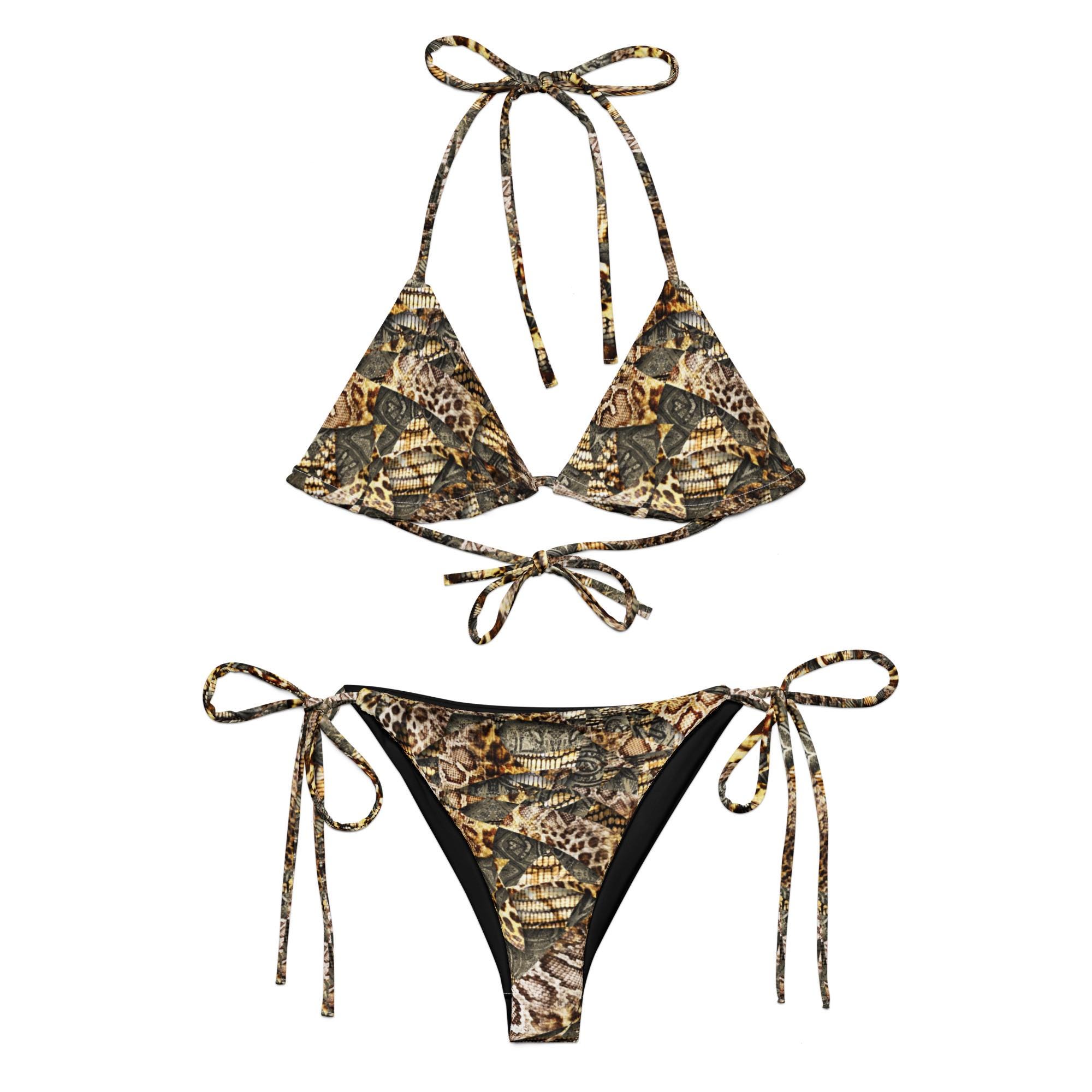 Majestic Animal Complex Luxe Safari Goddess Bikini Set