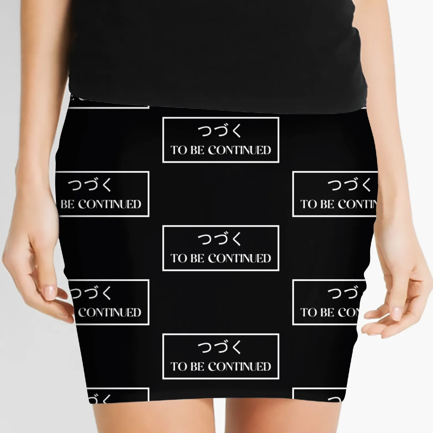 To Be Continued In Japanese Women's Mini Skirts