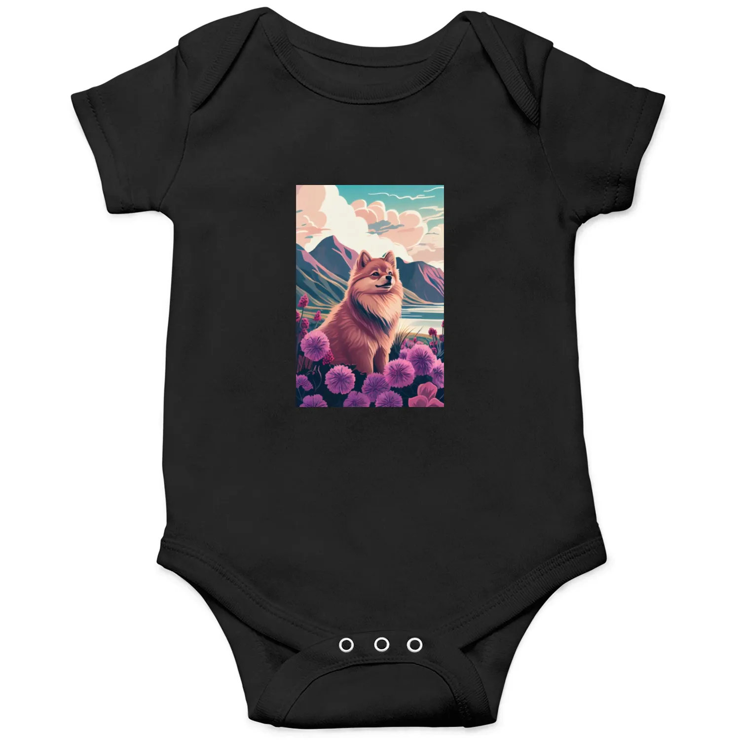 Pomeranian Nature Onesies