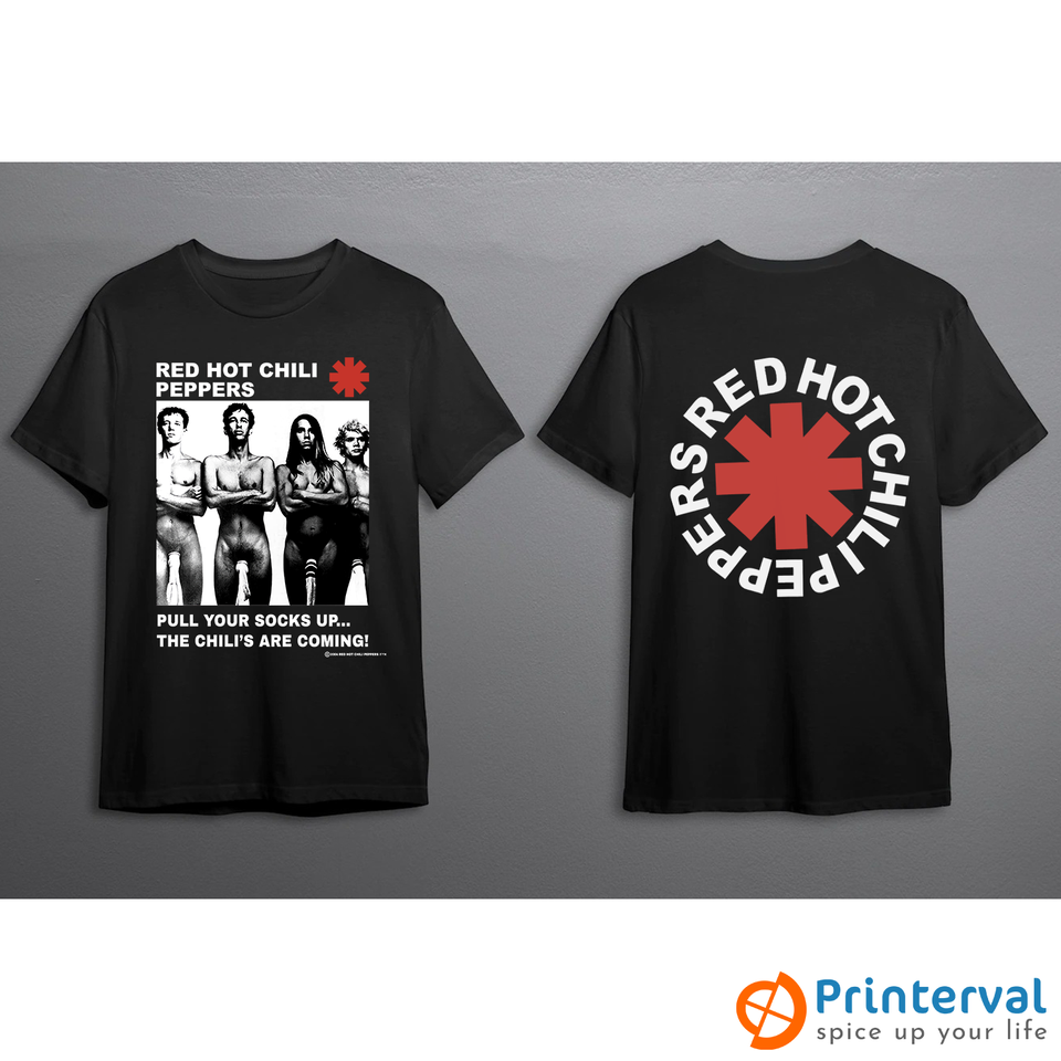 Vintage 90's RED hot CHILI PEPPERS American Rock Band t-shirt