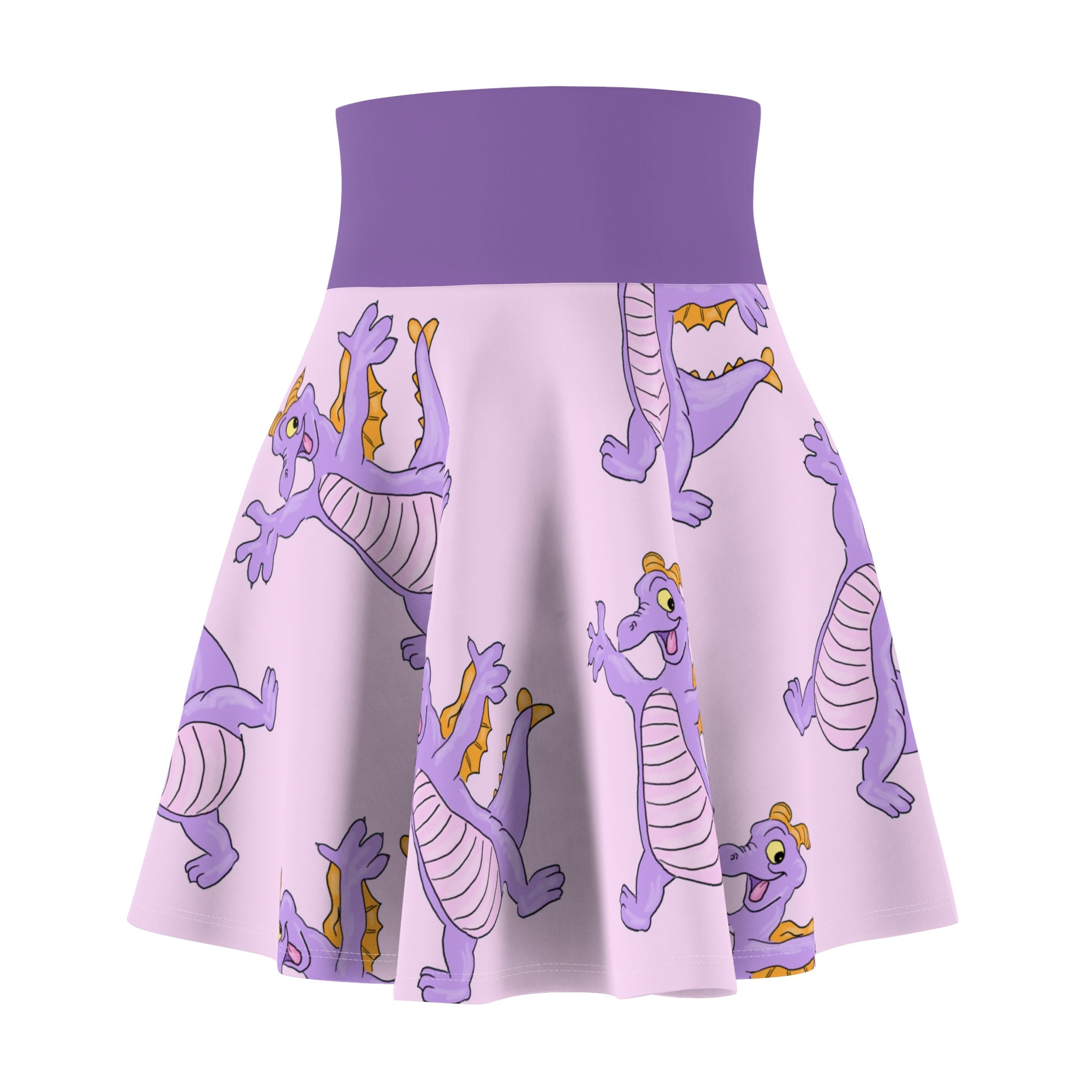 Figment Women's Skater Skirt | 4" wide high-rise elastic waistband | Women Summer Skater Skirt | Beaching Outfit