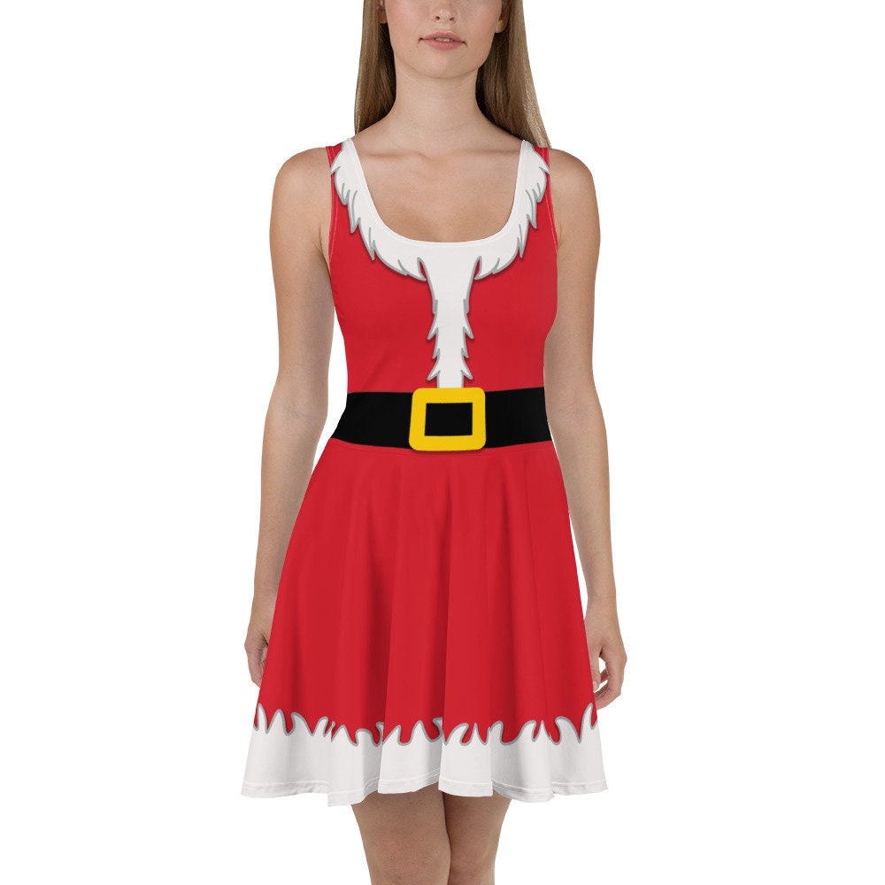 Santa Skater Dress
