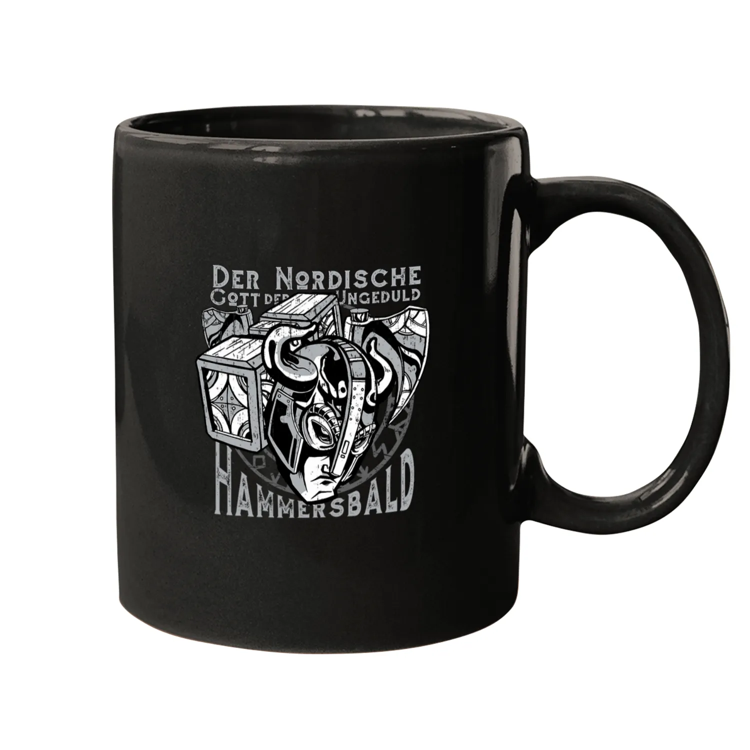 The Nordic God The Impatience Hammersbald Viking Odin Mugs
