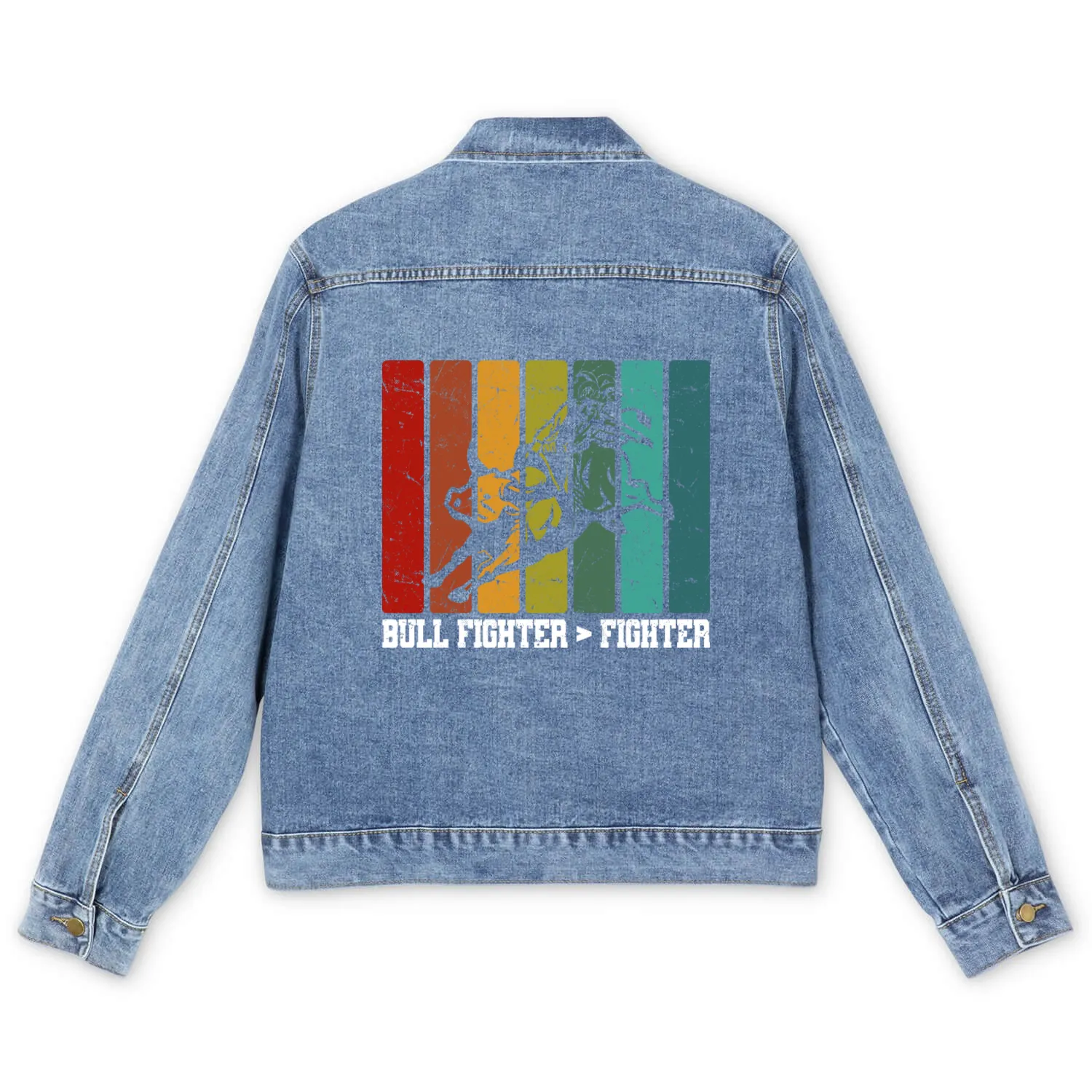 Rodeo Clown | Rodeo Cowboy Western Profession Men's Denim Jackets