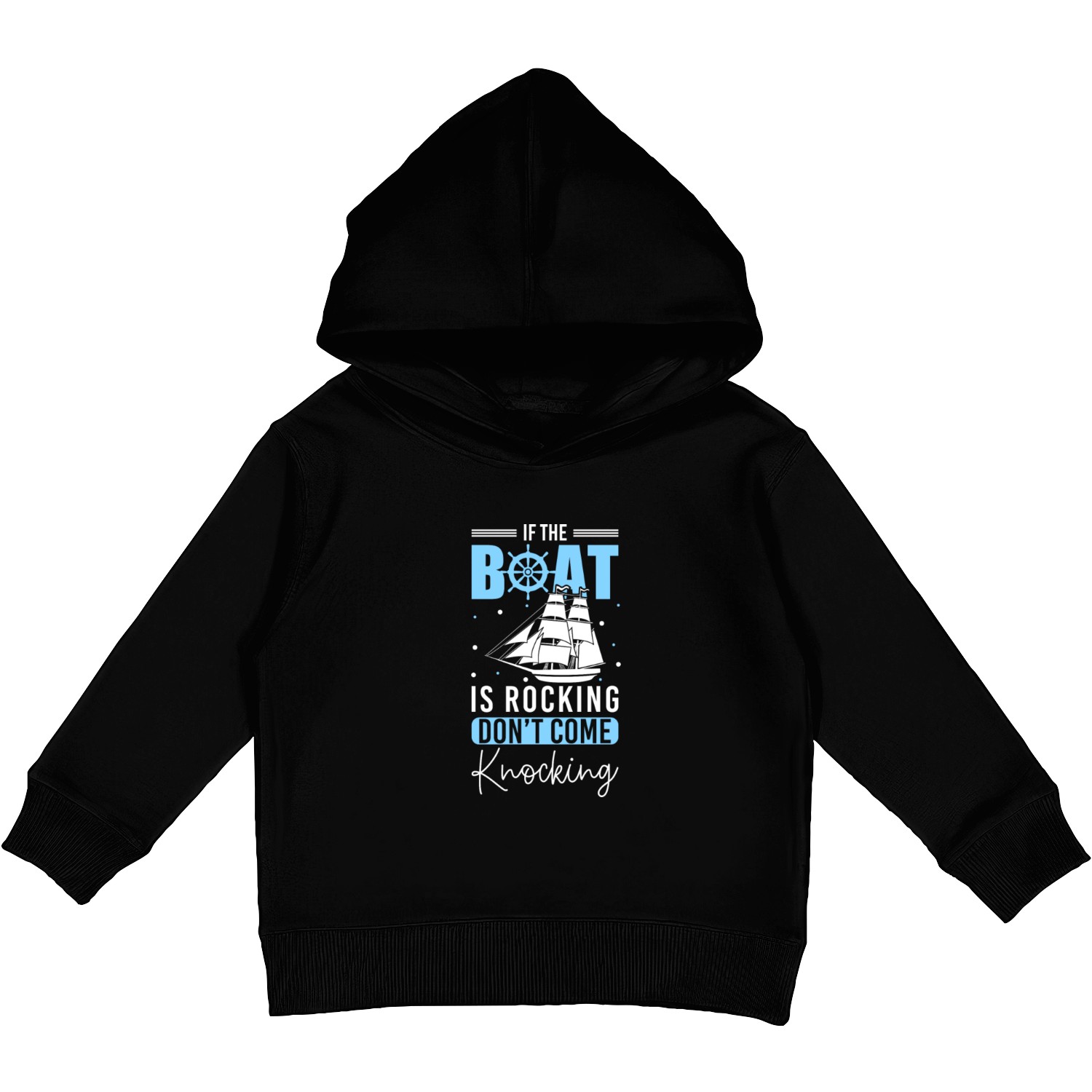 Sailing Boat Sea Sailor Kids Pullover Hoodies