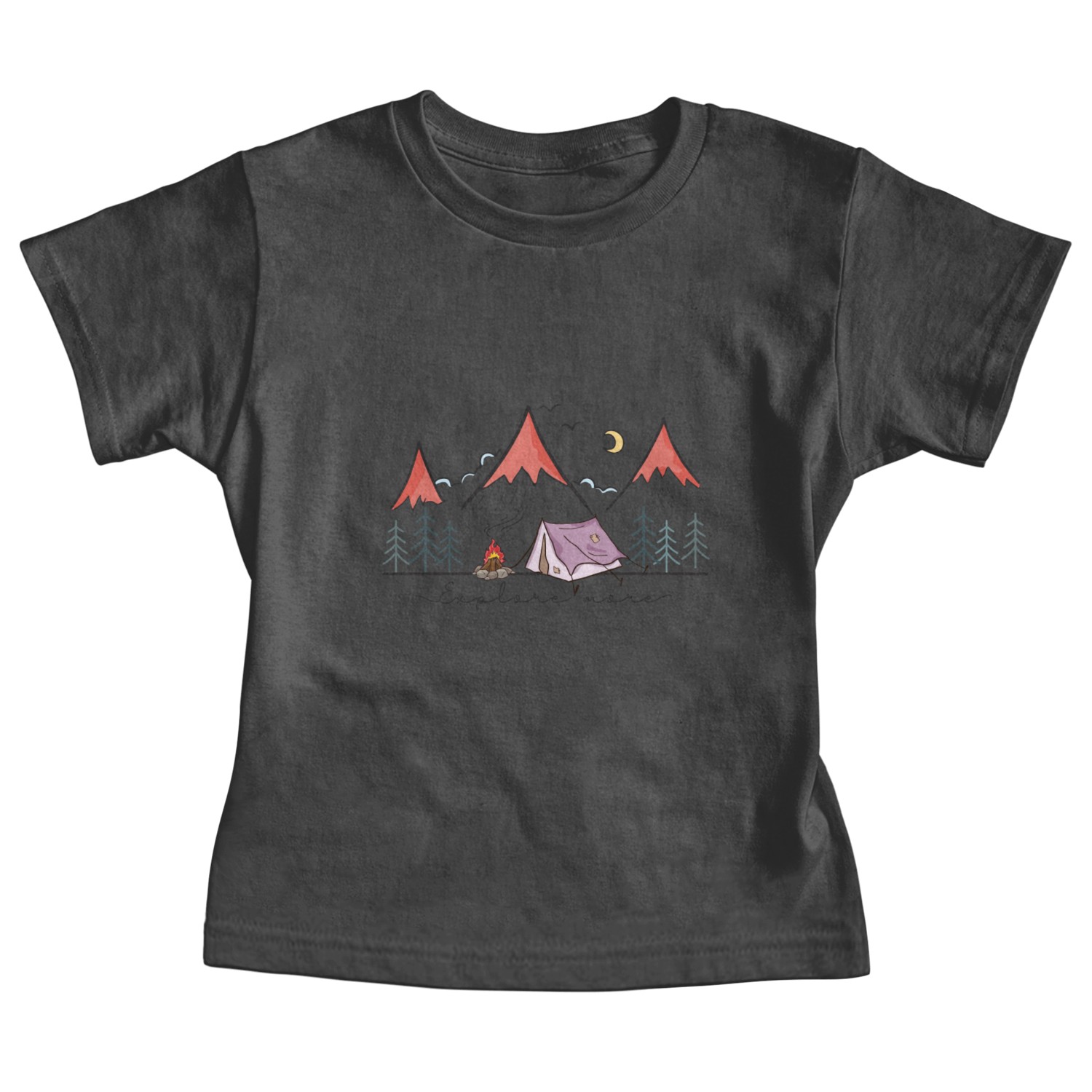 Explore More Camping Crew Baby Tees