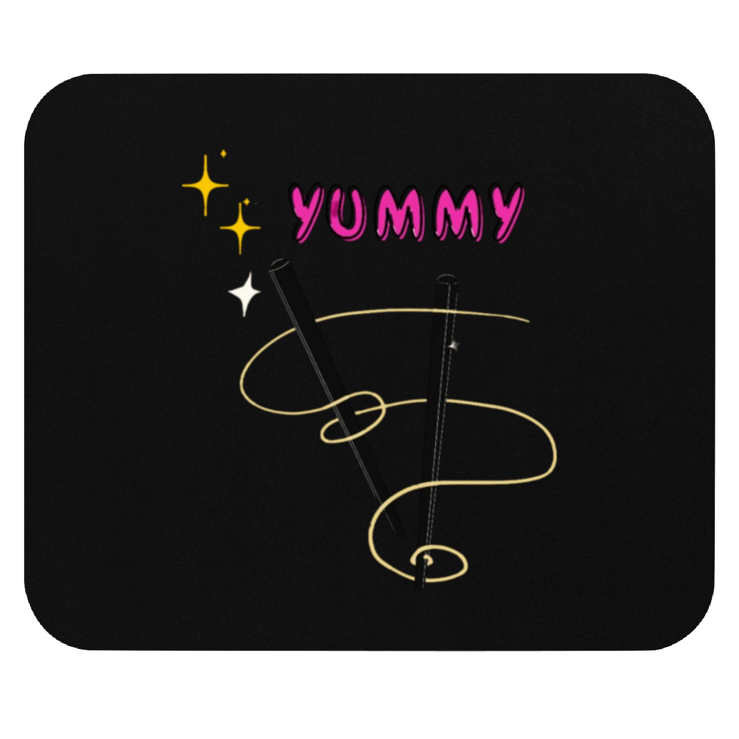 YEMMY NOODLES FOOD GET ONE :) :) Mouse Pads