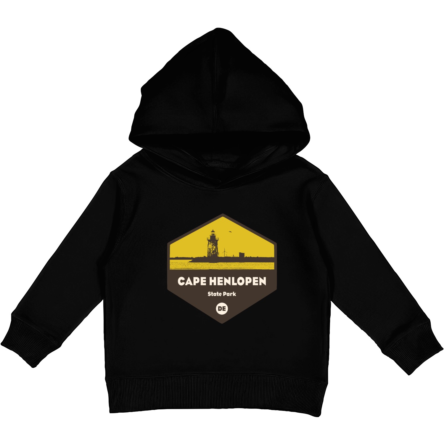 Cape Henlopen State Park Kids Pullover Hoodies