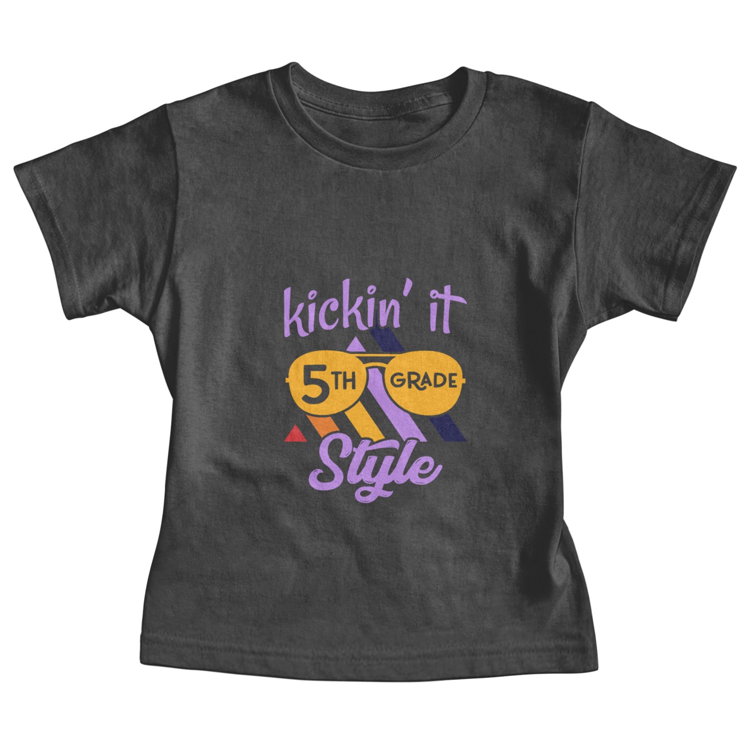 Kicking it 5th grade style Baby Tees