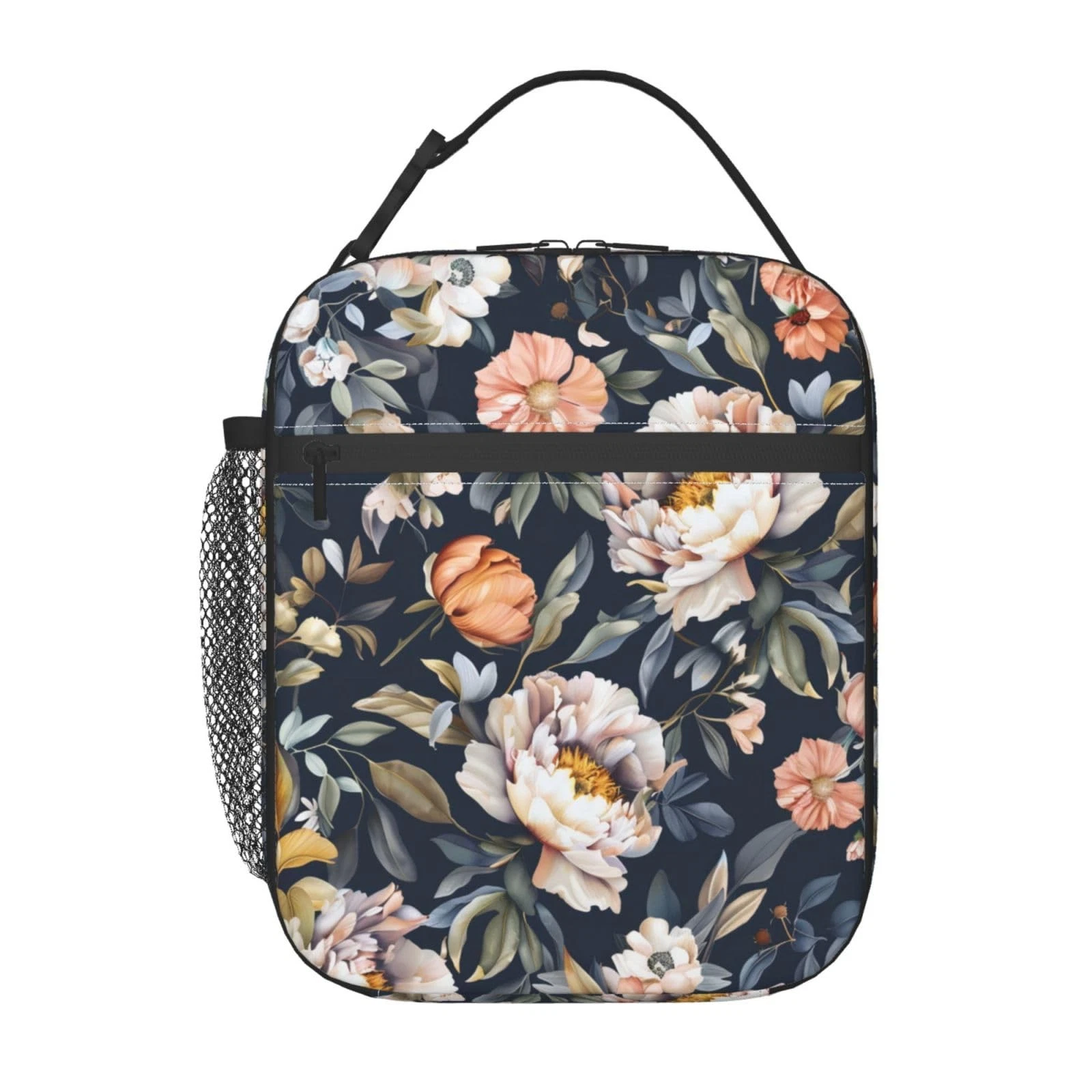 Reusable Floral Lunch Box for Kids Boys Girls