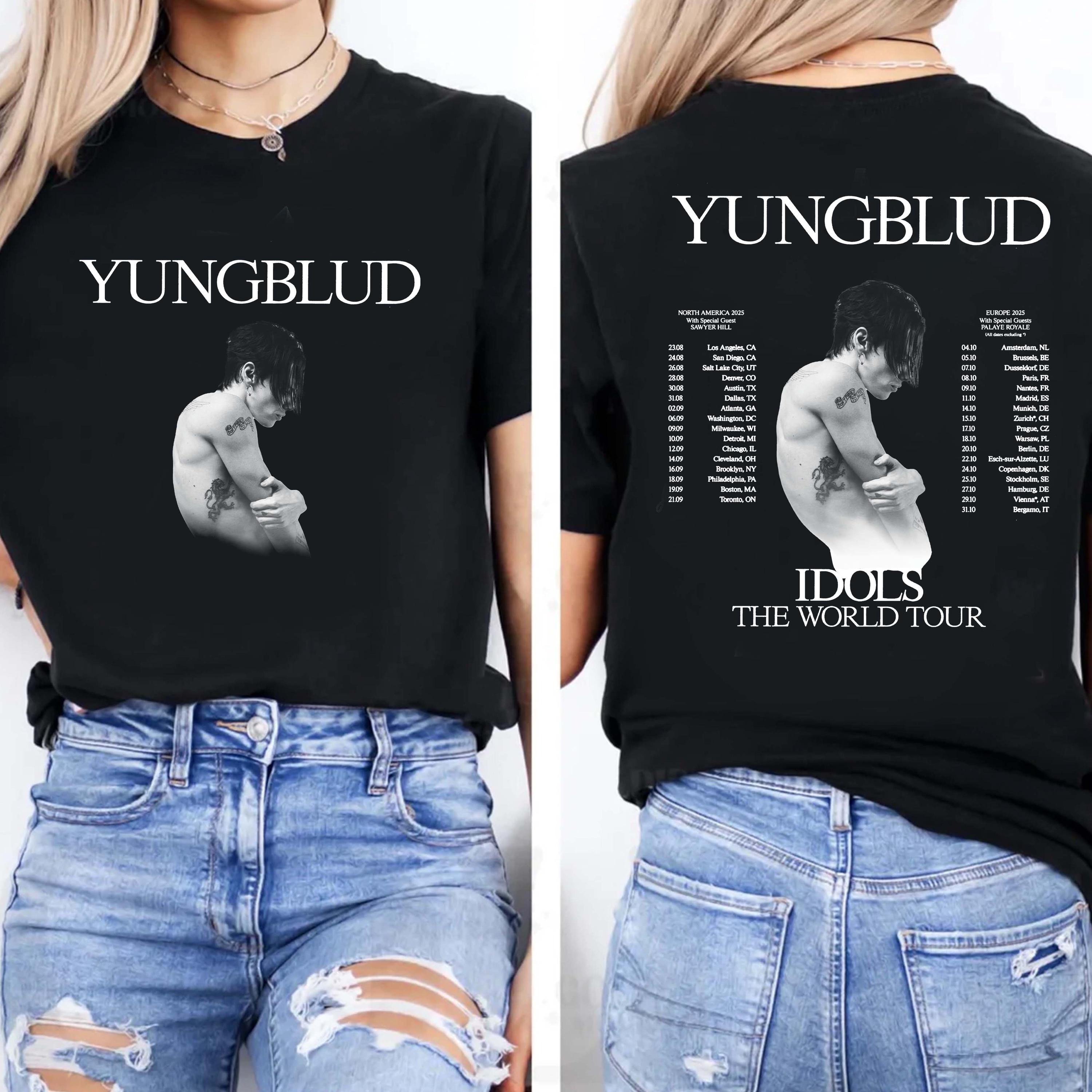 Yungblud Tour tee Yungblud tour Yungblud shirt Yungblud 2025 New Album IDOLS tour