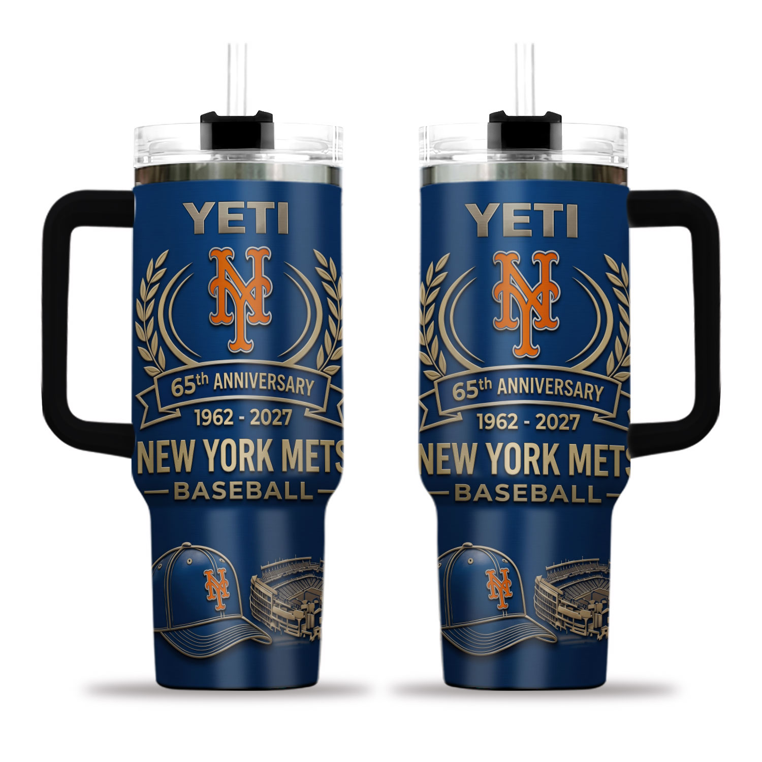 Mets 65th Anniversary 1962 – 2027 YETI Tumbler