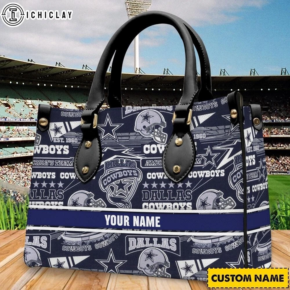 Dallas Football Team Cowboyss Leather Handbag Gift