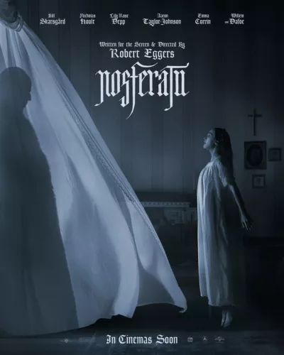 Nosferatu 2024 Movie Poster Wall Art - Bill Skarsgård