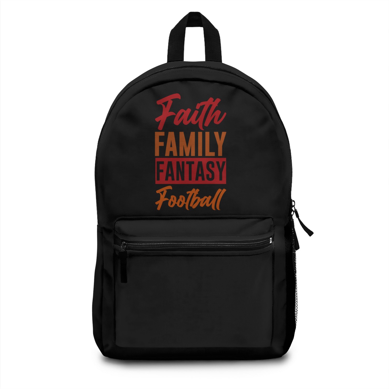 Faith Family Fantasy Football 4 Backpacks