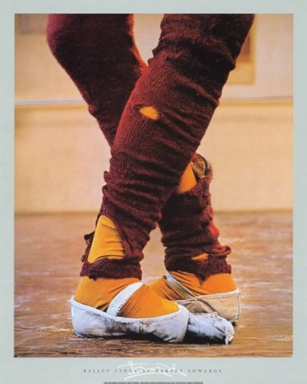 Ballet Study Harvey Edwards Vertical Poster