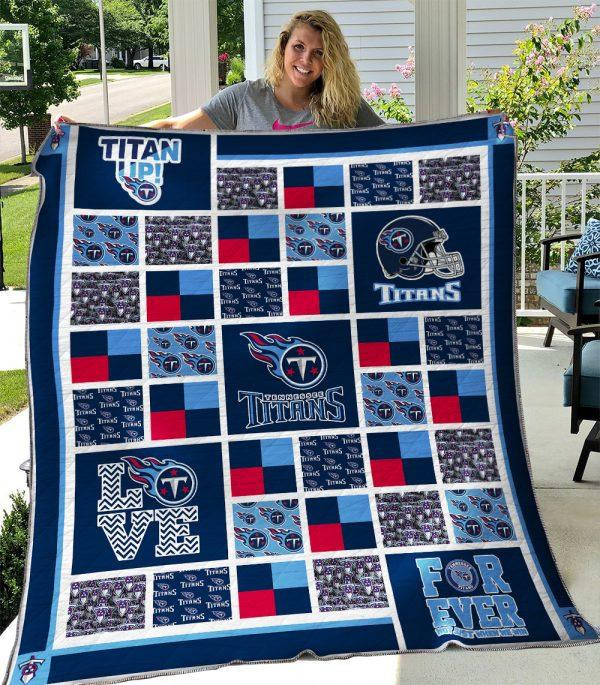 Tennessee Titans Quilt, Bedding Decor