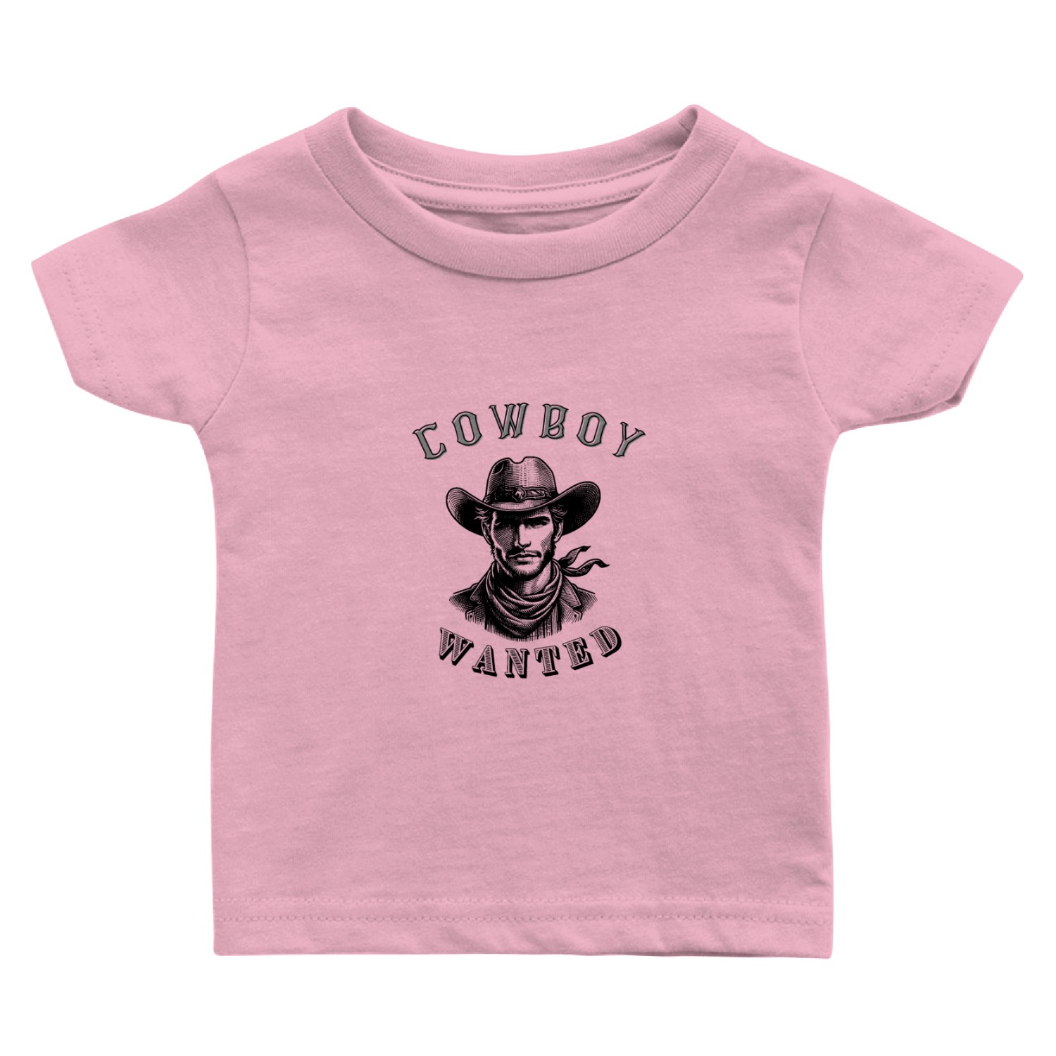 Cowboy Wanted Western Country Style Baby T Shirts