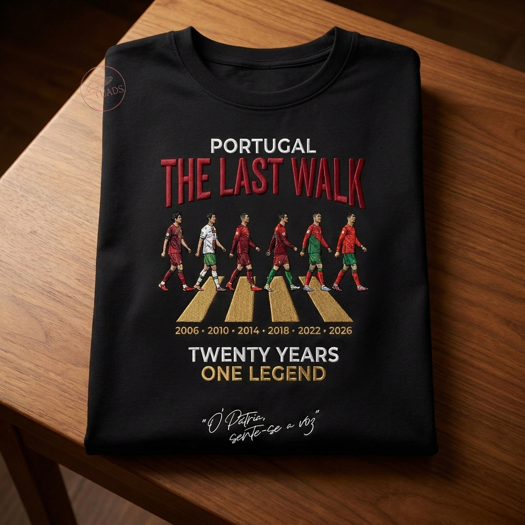 Portugal The Last Walk CR7 Legacy Shirt - Twenty Years One Legend Ronaldo World Cup Limited Edition Shirt -NO BOX