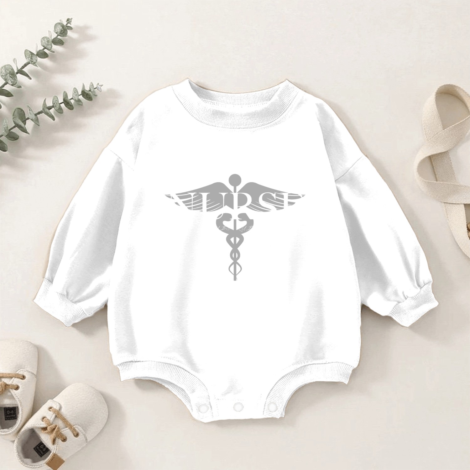Coffee Scrubs and Rubber Gloves Nurse Life Day Baby Romper Sweatshirts
