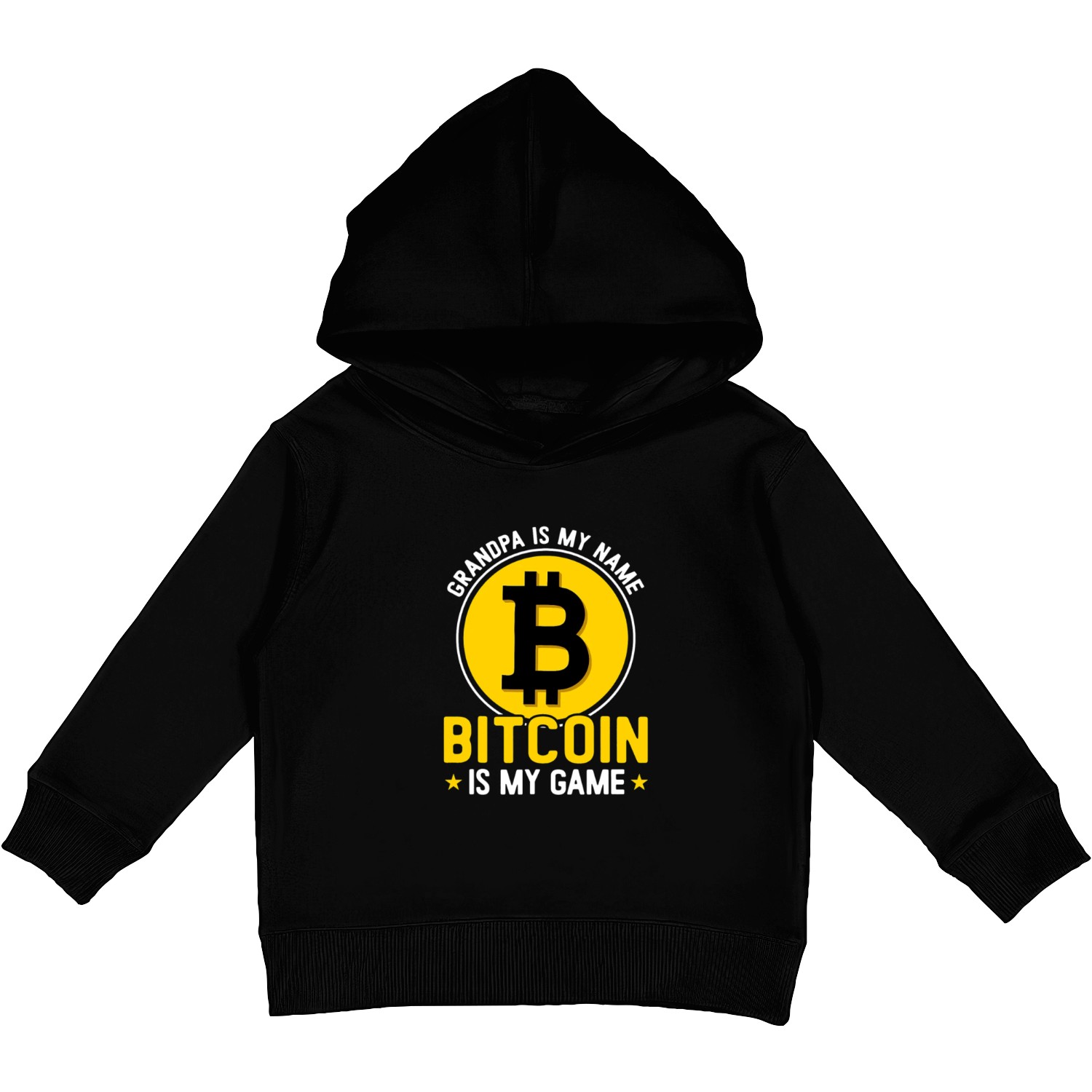 Granpa Is My Name Bitcoin Game BTC Crypto Mens Kids Pullover Hoodies