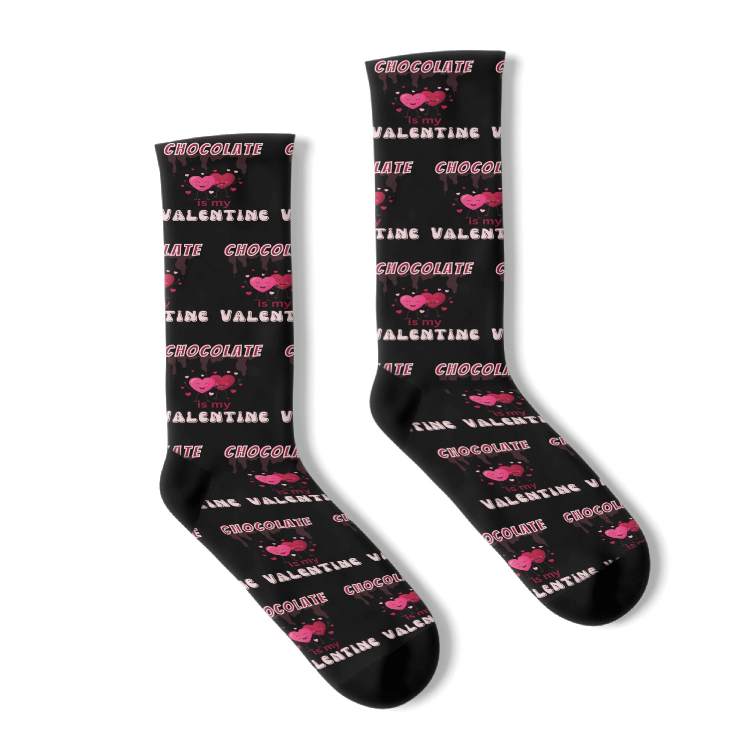 chocolate is my valentine Socks