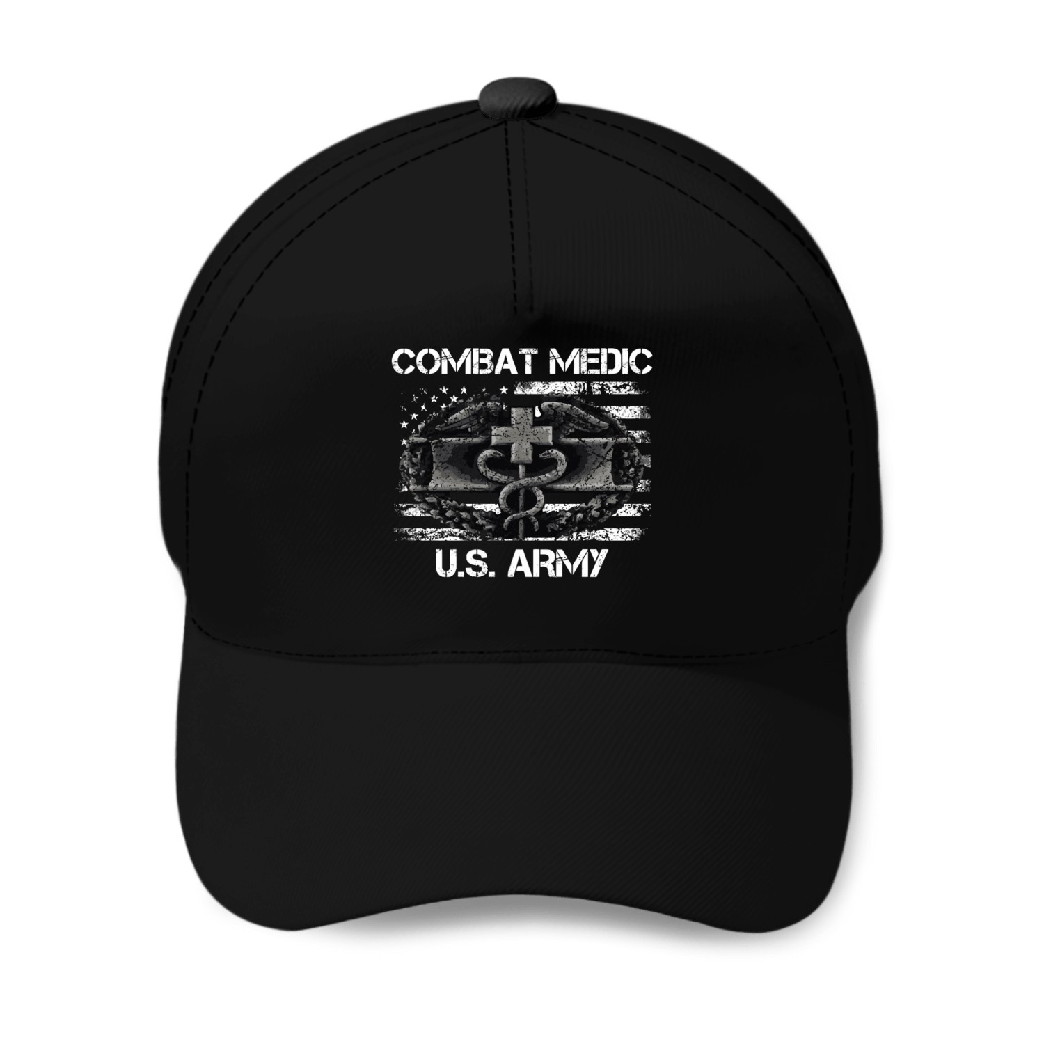 Us Army Combat Medic U.S Army Veteran Baseball Caps