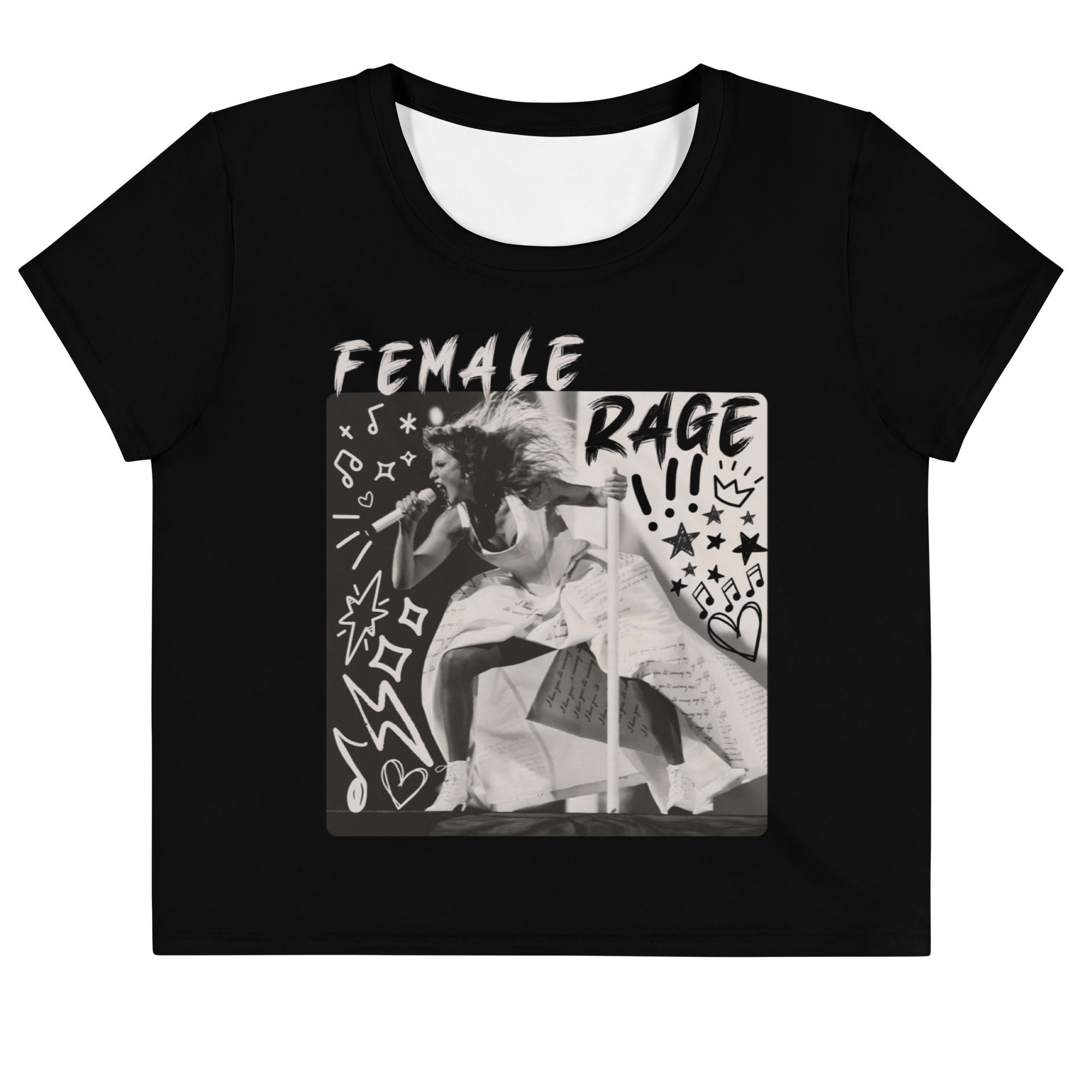 Female Rage Crop Top