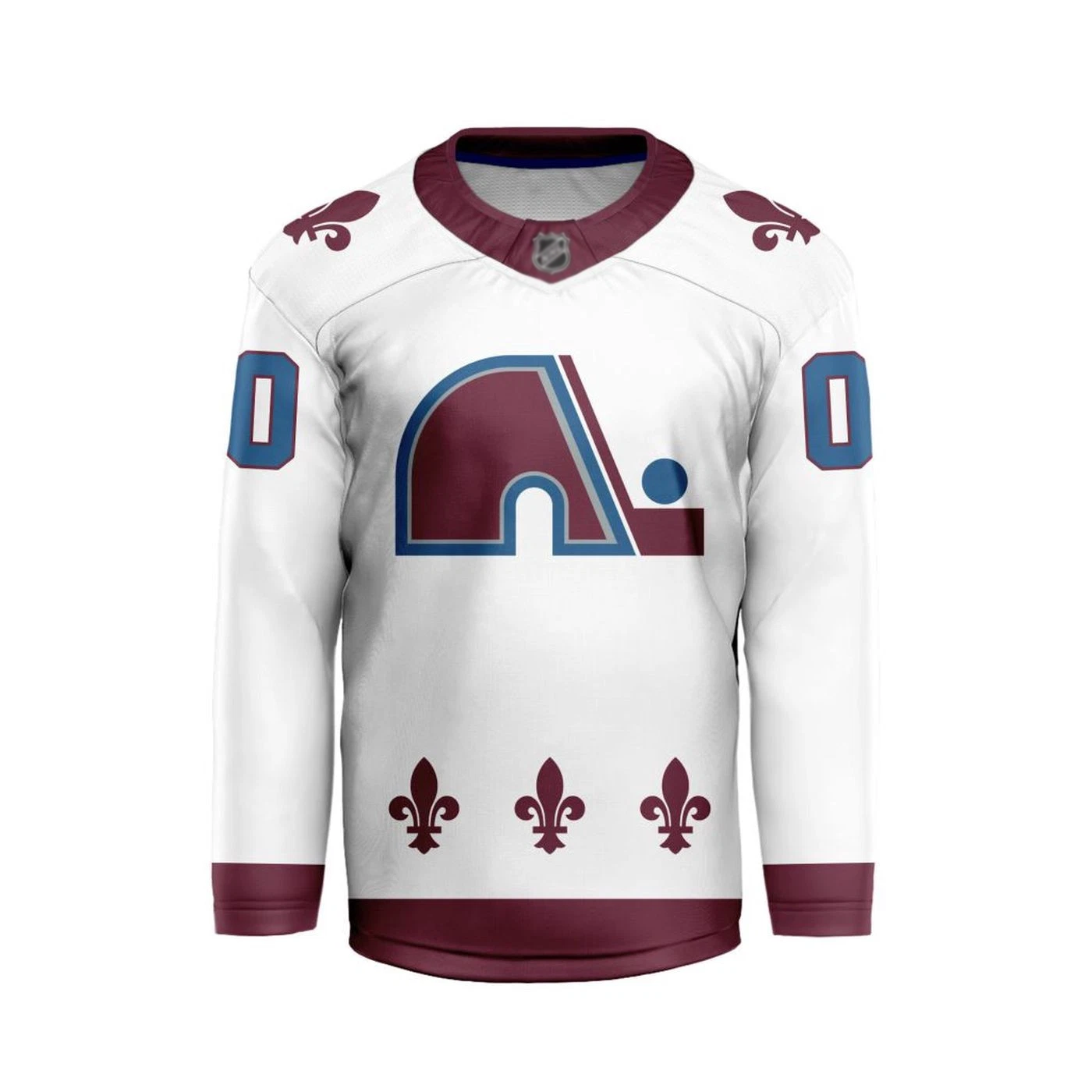 Colorado Avalanche Personalized Reverse Retro Hockey Jersey