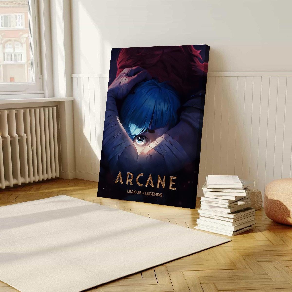 Arcane (2021) Movie Poster, Wrapped Poster, Wall Art, Room Decoration, Retro Aesthetics,Birthday Present