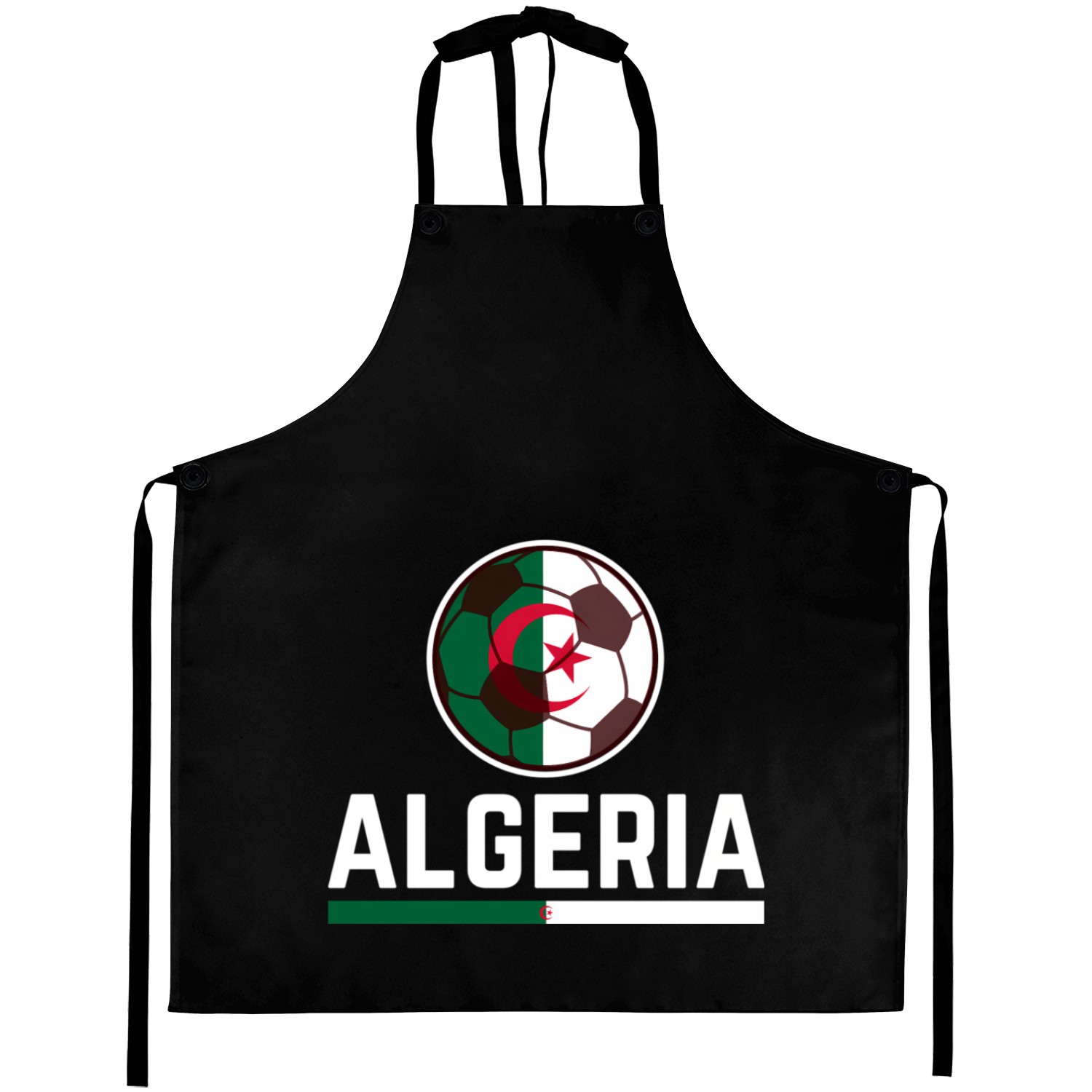 Algerian Soccer Jersey Football Team National Flag Aprons