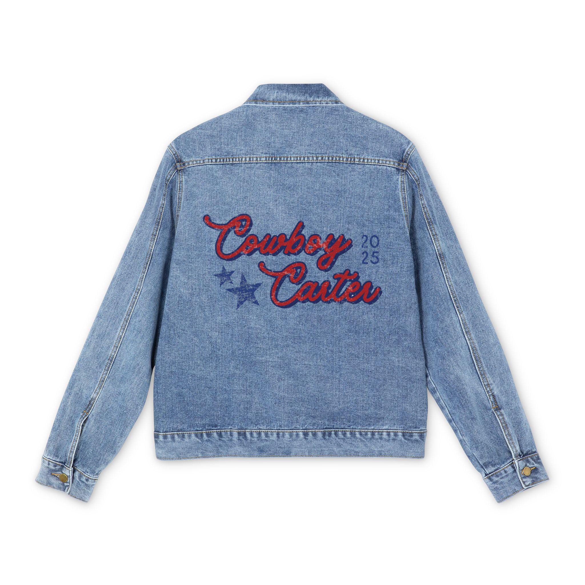 Beyoncee Inspired Denim Jacket, Cowboy Carter Tour Vintage Style Jacket, Western Fashion Outerwear, Casual Wear, Gift
