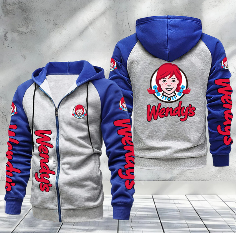 Wendy's Raglan Full Zip Hoodies