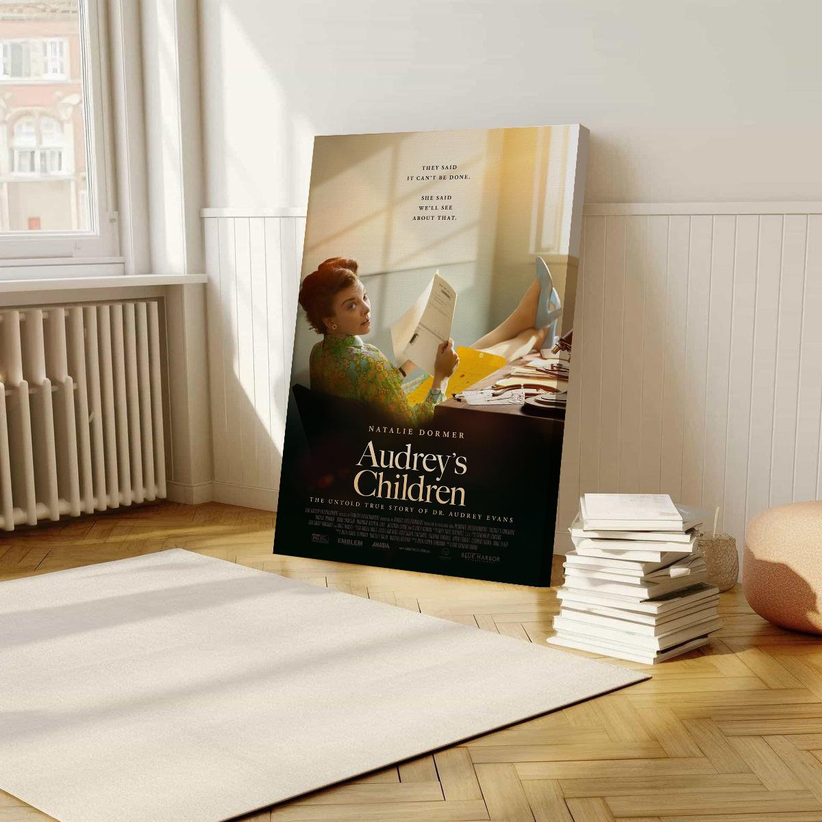 Audrey's Children (2025) Movie Poster, Wrapped Poster, Wall Art, Room Decoration, Retro Aesthetics,Birthday Present