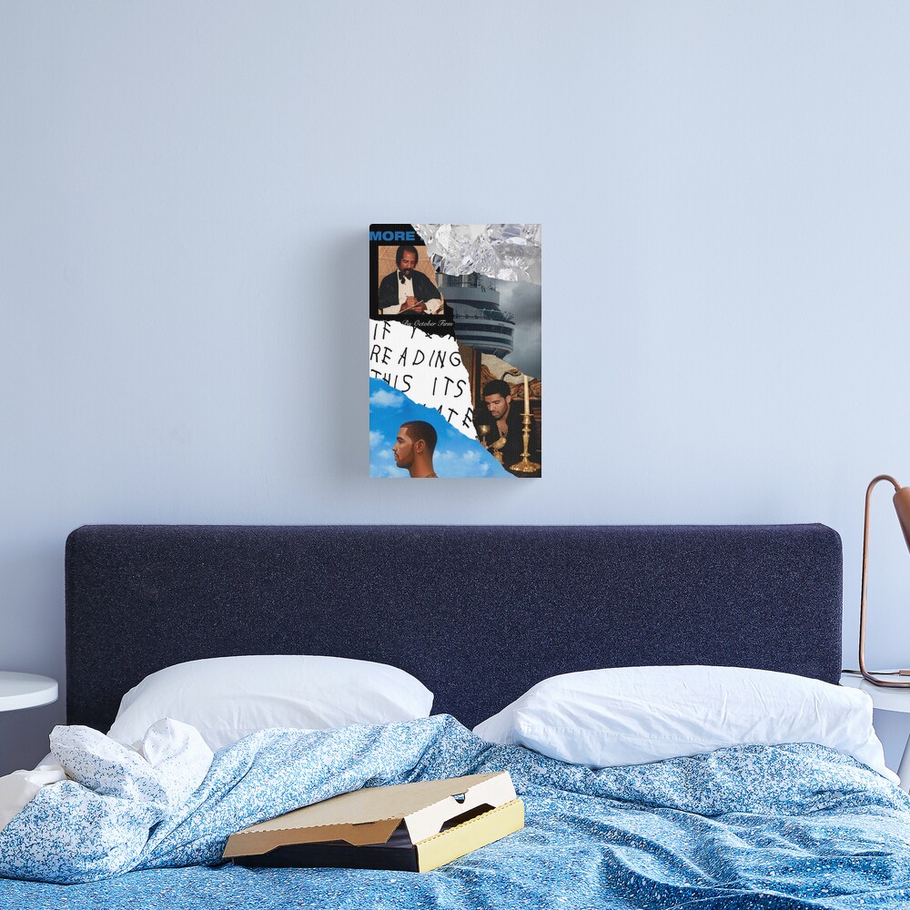 Albums Drake Collage Poster Canvas