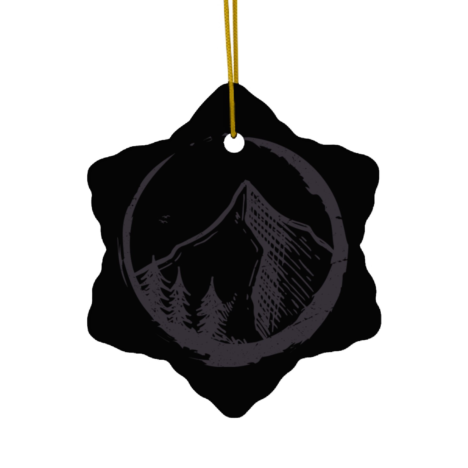 Circle of Nature Ceramic Ornaments