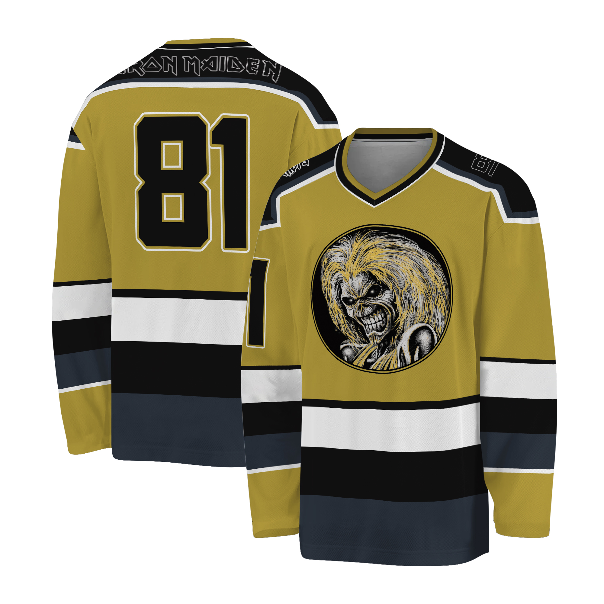 IRON MAIDEN Men's Hockey Jersey
